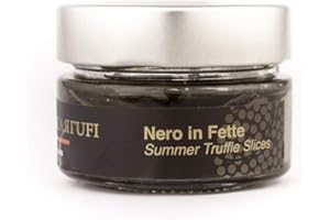 Fette di tartufo nero Italia Tartufi - Carpaccio - in olio extra vergine di oliva 90 GM