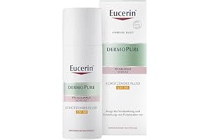Eucerin Dermopure schützendes Fluid LSF 30 beugt der Verdunkelung von Pickelmalen und Unreinheiten vor, 50 ml Creme