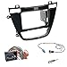 Produktbild Einbauset : Autoradio 2-DIN Doppel-DIN Radioblende Radio Blende Halterung - schwarz + ISO Radioanschlusskabel Radio KFZ Adapter + Fakra Antennenadapter für Opel Insignia (0G-A / 0G-A/V / GMIK) 11/2008 - 09/2013 (Active - Insignia - Cosmo - Design - Design Edition - Edition - INNOVATION - OPC - Selection - Sport - 150 Jahre Opel)