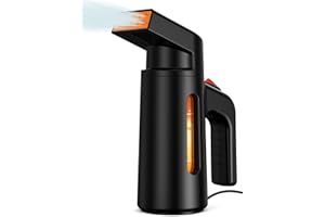 OLAYMEY Ferro da Stiro Verticale 180ML, Stiratrice Verticale Portatili a Vapore Riscaldamento Rapido, Stiratore Verticale Rimozione/Disinfezione di Rughe a Vapore Forti e Continue, GY168