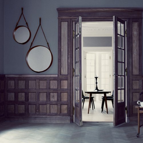 Gubi – Adnet Spiegel Circulaire – schwarz – Ø 70 cm – Jacques Adnet - 2