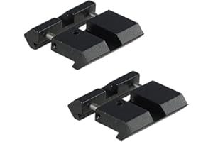 KEENZO 2 PCS Adaptateurs de Rail Picatinny Low Pro en Queue d'aronde 11 mm vers 20 mm