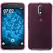 Produktbild PhoneNatic Case für Motorola Moto G4 Plus Hülle Silikon pink ShockProof + 2 Schutzfolien