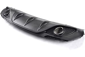 FPSTORE Spoiler Posteriore Labbro Bagagliaio Auto Diffusore Posteriore Punte Scarico Paraurti Posteriore Lip Spoiler per Alfa per Romeo per Giulia Sedan 4 Porte 2016-2020 per Quadrifoglio