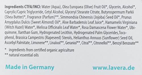 lavera Feuchtigkeitscreme Q10 ∙ Reduziert Falten ∙ Spendet Feuchtigkeit ∙ Anti Aging Tagescreme ∙ Tagespflege vegan ✔ Bio ✔ Naturkosmetik ✔ Natural ✔ Kosmetik Gesichtscreme 1er Pack (1x50ml) - 3