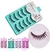 Linkings Handmade 5 Pairs Makeup Natural Long Thick False Fake Eyelashes