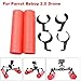Price comparison product image Prevently New Extended Landing Gear Skid Training Floating Bobber For Parrot Bebop 2.0 Drone (Red)