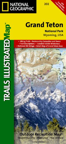 Preisvergleich Produktbild Grand Teton National Park, Wyoming: National Geographic Trails Illustrated National Parks