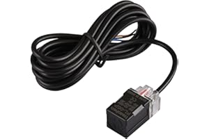 Heschen Quadratischer induktiver Näherungssensorschalter, nicht abgeschirmt, Typ PL-05P, Detektor, Entfernung 5 mm, 10–30 V DC, 200 mA, PNP, normalerweise offen (NO), 3 Drähte