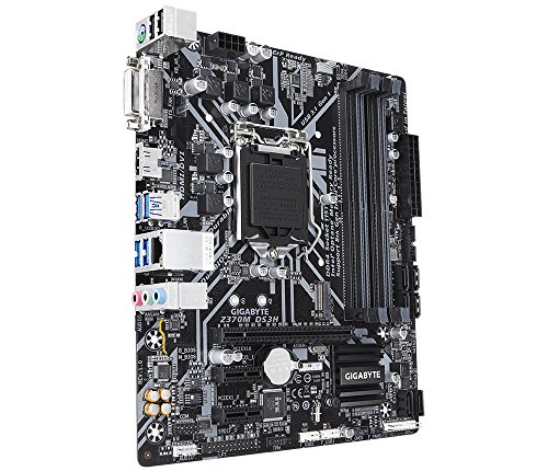 Gigabyte GA-Z370M DS3H - ATX Placa Base  Color Negro