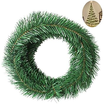 Buy Coxeer 18ft Christmas Garland Decorative Artificial Hanging