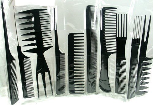 10 Piece Professional Comb Set