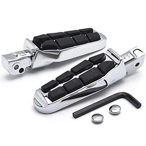 Rider Rear Passenger Footrests Foot Pegs Motor Foot Rests 2PCS Fit For Yamaha Virago 1100 All