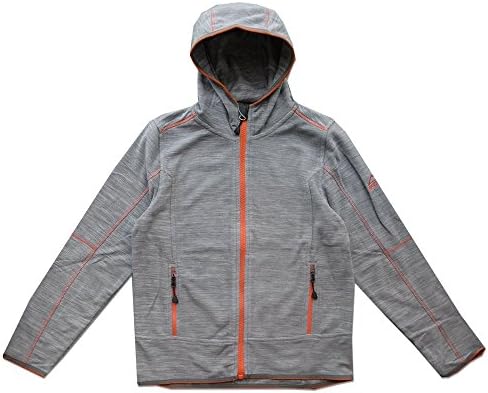McKinley Choco II Boys Fleece Hoodie 140 Grey