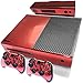 Produktbild Stillshine Xbox ONE Skin Design Folie Aufkleber für Konsole + 2 Controller Skins + Kamera Sticker Set (Glänzend Rot)