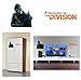 Produktbild GamesMonkey Aufkleber Tom Clancy 'S The Division für Schrank oder Wand Qualität HD Maßnahmen 60 cm x 60 cm mit Ausschnitt