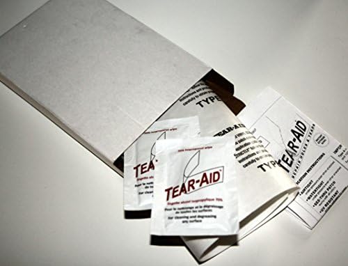 TEAR-AIDType A 3" Wide x 24" Long (7.5cm x 60cm) Permanent Instant Repair Tape for Non-Vinyl Fabrics - Ideal for Tents, Kites, parasols etc