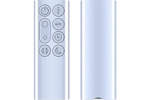 GOUYESHO New Replacement Remote Control for Dyson Pure Cool Air Purifier Tower Fan TP05 TP4A TP4B(Sliver)