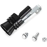 Dromedary Universal Silver XL Size Turbo Whistle Exhaust Pipe Oversized