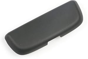 Kwak's Pudełko na okulary do samochodowych uchwytów na okulary przeciwsłoneczne kompatybilne z Audi A1 A3 A4L A5 A6L S3 S5 S7 Q3 Q5 Q7 ABS asystent dachu uchwyt okulary etui do przechowywania okularów ochrona przed zarysowaniami (czarne)