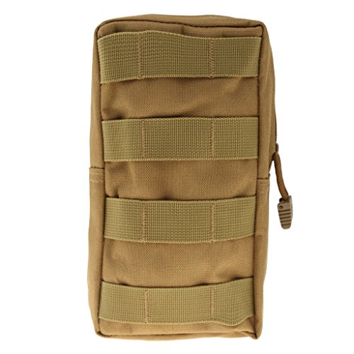 Molle Bolsa Para Uso General Táctico Modular De Accesorios De Camuflaje Militar Bolsa - Marron, /