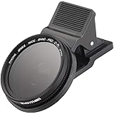 ZoMei 37mm Professionale Del Telefono Cellulare Fotocamera CPL Lens Filtro con Clip per iPhone 6 6S Plus Samsung Galaxy S8 Sm