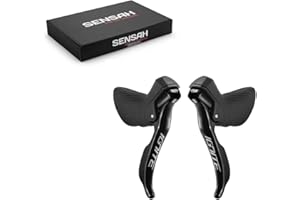 SENTYEH SENSAH Road Bike Shifters 2X7/2X8/2X9/2X10/2X11 Speed Lever Brake Bicycle Derailleur compatibile con Shimano (IGNITE (2X9)