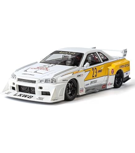 SID MAGIC 1:24 Nissan Skyline GTR-R34 S15 Diecast Model Metal Pull