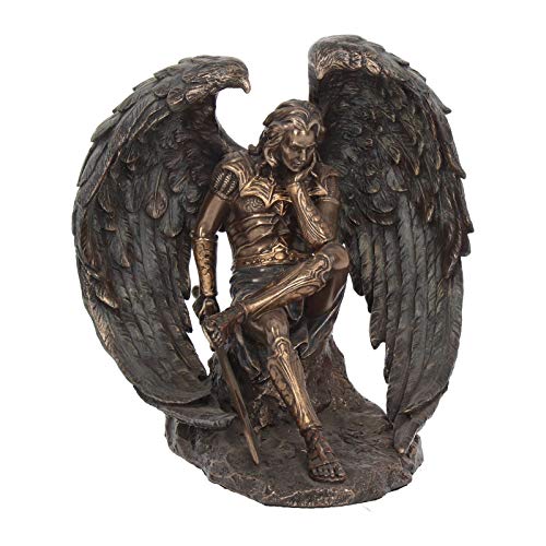 Nemesis Now - Lucifer The Fallen Angel - Figurine en Bronze de Lucifer - 16,5 cm