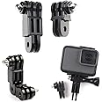 Hodaqe Action Cameras Same Direction Straight Joints Connection Mount Adapter Accessories Compatible with GoPro Hero DJI osmo