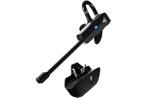 Turtle Beach Recon Air Communicateur de chat sans fil pour Xbox Series X/S, Xbox One, iOS, Android, Windows 10 et 11 PC et appareils mobiles Bluetooth avec suppression du bruit – Noir