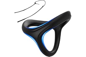 Manlig Tre HåL Flexibel Andningsbar Silikon Fitness Ring-K + 3