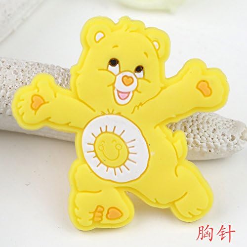 TIANLU Modern Life Brooch Jewelry Love Bear Cartoon Cute Chest Badge, Medal Brooch Jewelry Brooch Female Male, 1
