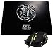 Produktbild Kanto Factory Mousepad, Motiv: Game of Thrones, Haus Targaryen und Motto „Fire and Blood“