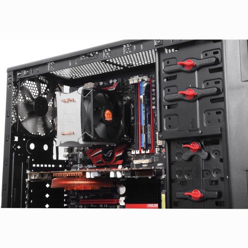 Thermaltake Contac 16 - Disipador de CPU  color negro y plata