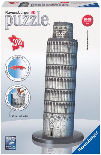 Ravensburger Leaning Tower of Pisa Building 3D Puzzle (216 Pieces)