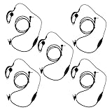 auriculares motorola g6 Clip Auriculares / Mic del auricular para Motorola Talkabout 2 radio de dos vías walkie talkie .