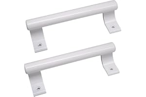 KAFENDA 2-Piece 8 Inch Aluminium Sliding Door Handle, Modern Metal Handle for Balcony Glass Doors, Bathroom Sliding Doors, Barn Doors, Storage Doors, etc.