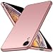 Produktbild for Apple iPhone XR Hülle, ZUERCONG [Matte Serie] Ultra Slim Cover Case Anti-Fingerabdrücke Anti-Scratch Shockproof Handytasche Hartplastik Schutzhülle für Apple iPhone XR 6.1 Zoll, Glattes Roségold