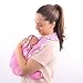 Minene Newborn Cuddly Hooded Towel (Pink)