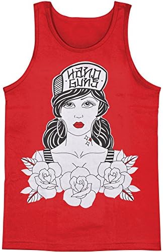 Handguns Men's Suicidal Mens Tank Medium Red