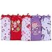 Lovely Girls' 5 Pack Colorful Cotton Briefs Panties Purple/Red 100cm