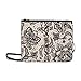 Produktbild WYYWCY Mode Trend Spitze Druckmuster Benutzerdefinierte hochwertige Nylon Schlanke Clutch Crossbody Tasche Umhängetasche