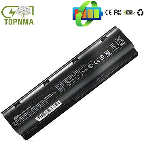 Topnma Nueva batería para laptop para 593553-001 593554-001 mu06 mu09 Hstnn-lb0w 636631-001 - HP Battery Presario CQ32, CQ42, CQ43, CQ56, CQ62, CQ72, COMPAQ 435, 436 Hp Pavilion Dm4 Notebook PC