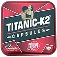 Celestial ORGANIC Titanic K2 Power Capsule, Enhance Energy, Stamina, Healthy Bones & Sport Performance For Men, 1 count