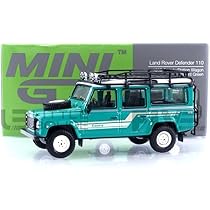 MINI GT Land Rover Defender 90 ストラトスブルー Mini GT #353 1/64 Land Rover Defender 90 County Wagon Stratos Blue