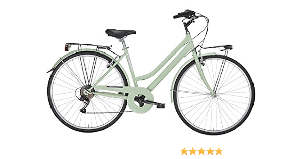 MBM Turing, Bicicletta da Trekking Donna, Verde (Menta A13), 28\