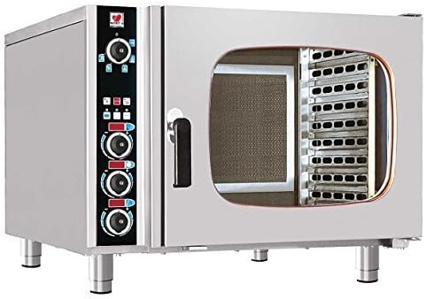 North Pro FCN 160 Electric Convection/Steam Oven for 6x GN 1/1 - LxWxH: 985x940x760mm (400V-3N-AC-50Hz) (Made in Greece)