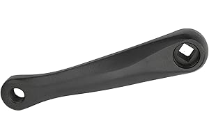 Socobeta Bike Crank Arm, Left 152mm Hole Aluminum Alloy Strong Support Pedal Crank Leg Hole Crank Arm Pedal Crank Arm Left Bike Crank Arm Bike Crank Leg