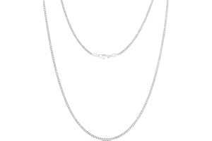 KRKC Herren Halskette, 2/3/4/5mm 14K Gold Vergoldet/Silber Farbe Edelstahl Panzerkette Cuban-Chain, Geburtstag Geschenk Nickel-frei Dünne Goldkette Silberkette für Männer Länge 45-66cm
